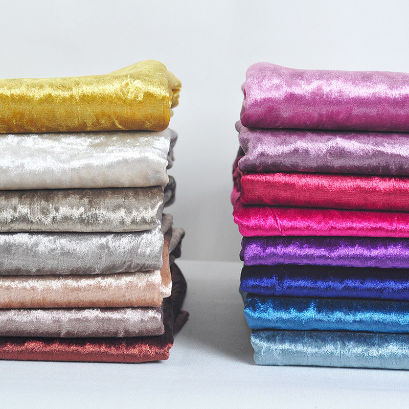 Crushed Velvet Fabric - Textured and Glamorous